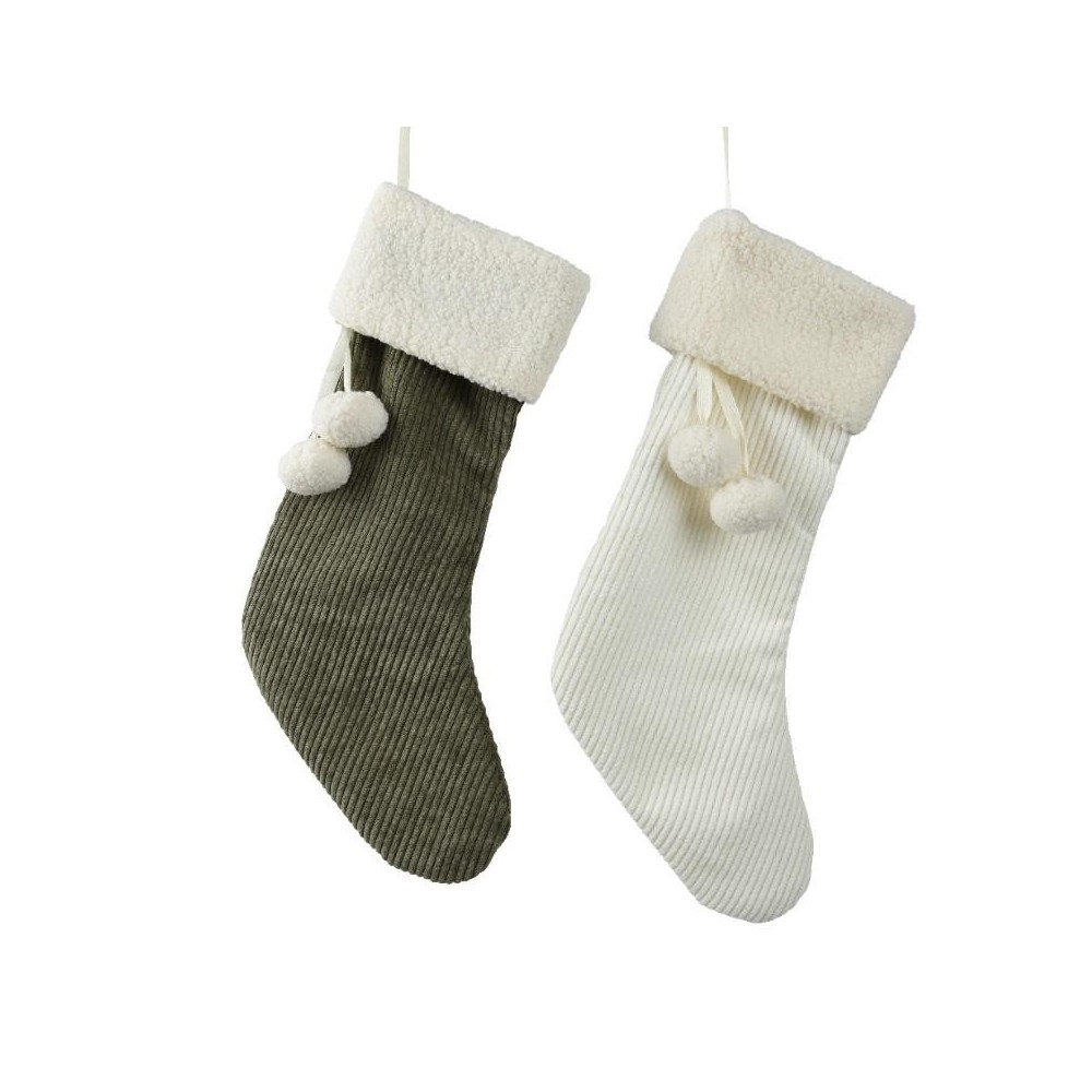 CALZA EPIFANIA VELLUTO 2 ASSORTITI L.35CM.